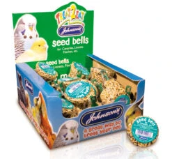 27 X Johnson's Treat2eat Canary Seed Bell 34g