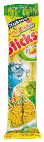 7 X Vitakraft Budgie Kracker Sticks