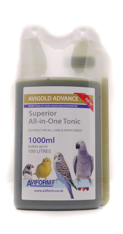 Aviform Avigold Advance All In One Liquid Cage & Aviary Birds Tonic 1 Aviform Avigold Advance All In One Liquid Cage & Aviary Birds Tonic