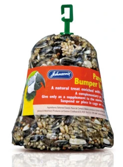 8 X Johnson's Parrot Bumper Bell 150g