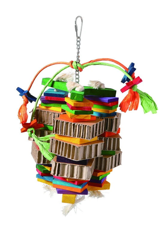 Sky Pet Products Triple Dynamite Bird Toy 1 Sky Pet Products Triple Dynamite Bird Toy