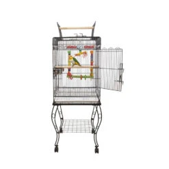 Sky Pet Products Gama Black Bird Cage