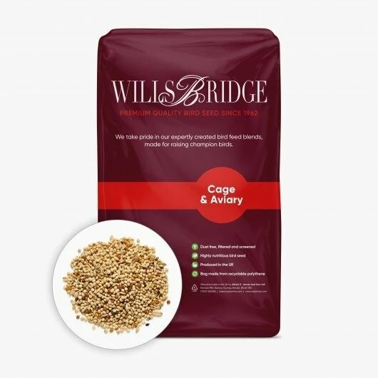 Willsbridge Cage & Aviary Budgie Seed Mix 20kg