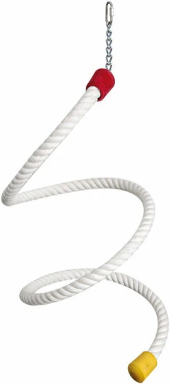 Sky Pet Products Cotton Spiral Rope Bird Toy
