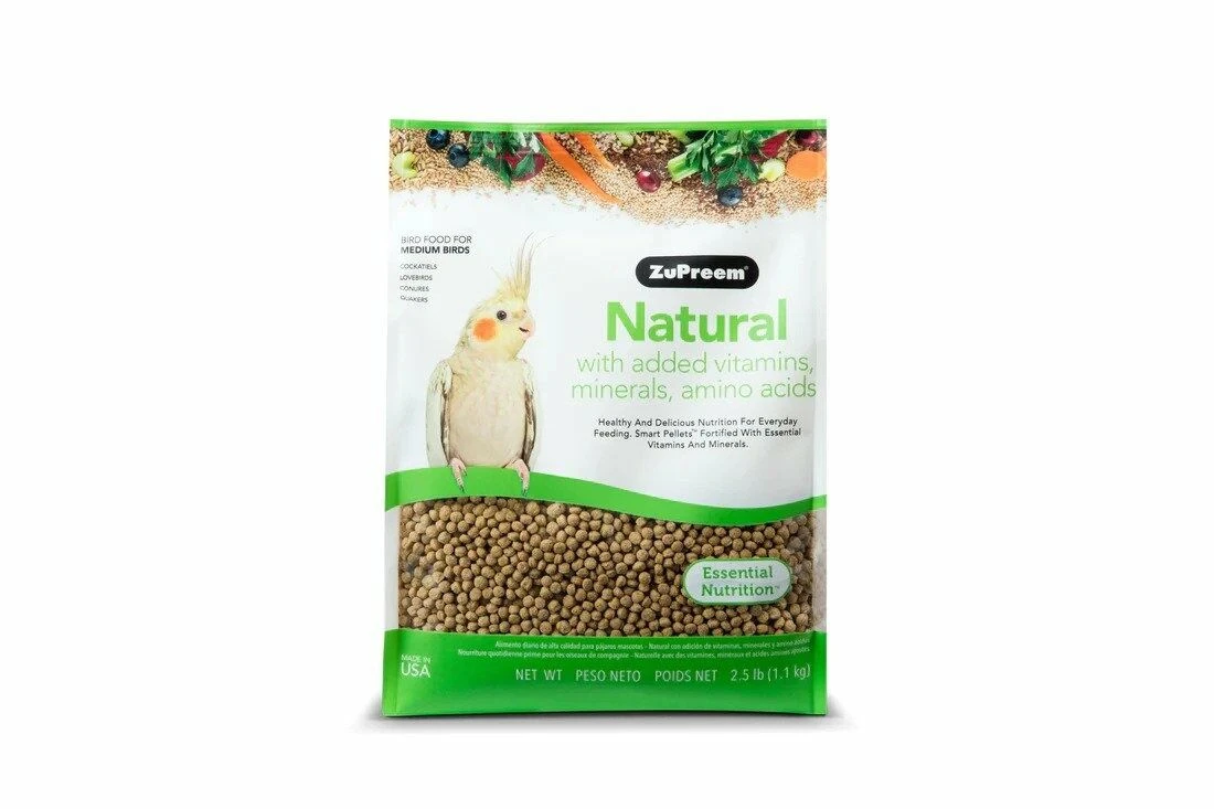 Sky Pet Products Zupreem Natural Medium Bird Food 2.5lb 1 Sky Pet Products Zupreem Natural Medium Bird Food 2.5lb