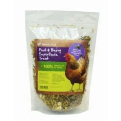 8 X Natures Grub Fruit & Berry Superfoods Treat 600g