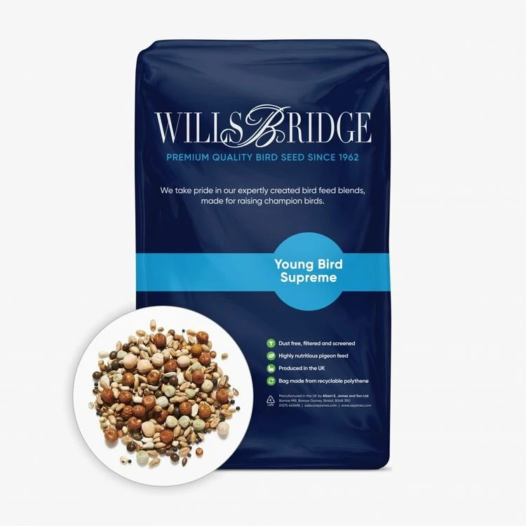 Willsbridge Pigeon Young Bird Supreme Mix Bird Food 20kg