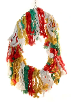 Sky Pet Products Funky Cotton Ring Bird Toy