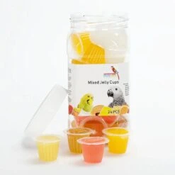 Sky Pet Products Jelly Cup Jar Bird Treat (24 Pack)