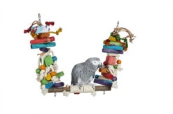 Sky Pet Products Jumble Stack Swing Large Bird Toy