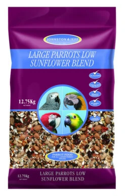 Johnston & Jeff Large Parrot Low Sunflower Mix 12.75kg