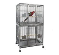 Sky Pet Products Parrot Double Cage