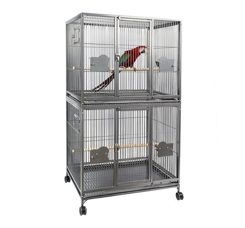 Sky Pet Products Parrot Double Cage 1 Sky Pet Products Parrot Double Cage
