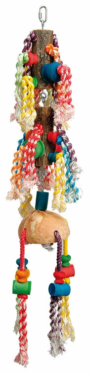 Sky Pet Products Rainbow Twirl Bird Toy