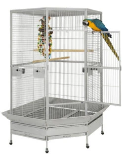 Sky Pet Products Raleigh Stone Corner Parrot Cage