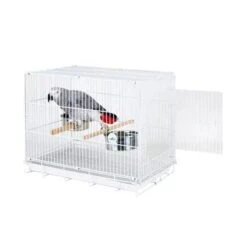 Sky Pet Products Bird Transporter Small White