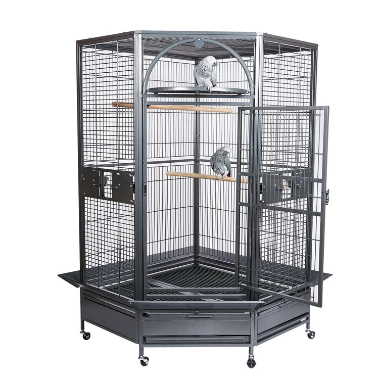 Sky Pet Products Toronto II Corner Bird Cage 2 Sky Pet Products Toronto II Corner Bird Cage - Image 2