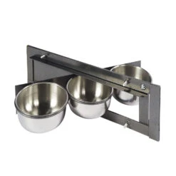 Sky Pet Products Swing Feeder 3 Bowl 5''